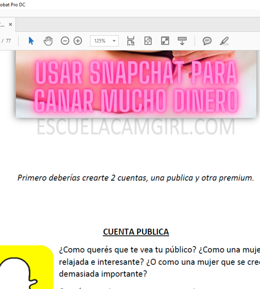 captura del curso para ser modelo webcam